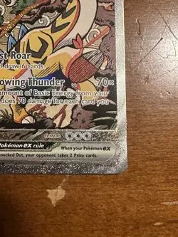 Pokemon TCG Raging Bolt EX 166/131 Sir Prismatic Evolutions NM/M Condition - Image 4
