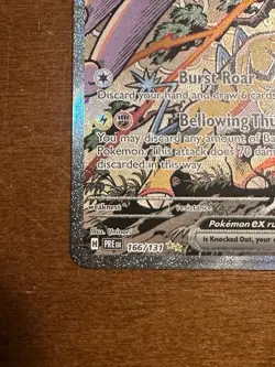 Pokemon TCG Raging Bolt EX 166/131 Sir Prismatic Evolutions NM/M Condition - Image 5