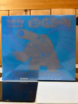 Pokemon TCG XY Evolutions ETB Elite Trainer Box New Sealed Mega Blastoise - Image 1