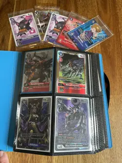 Digimon Trading Card Game Binder Bundle - SEC / SR / Promos - TCG Bulk Job Lot - Image 1