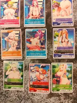 LAST ORIGIN Vol.2 Set Lot R / N Divine Cross TCG Waifu Anime Trading Card Manga - Image 4