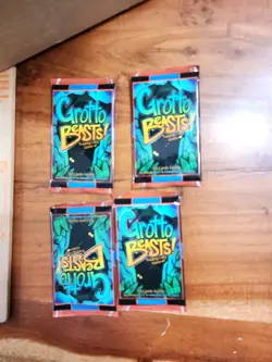 Lot Of 10 Pack of Sealed Grotto Beasts! Trading Card Game Booster Packs Tcg 2 - Image 2