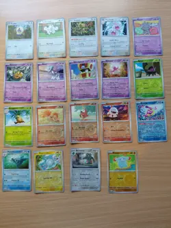 Pokemon Trading Card Game TCG Surging Sparks Reverse Holo Bundle Job Lot X 19 - Image 1