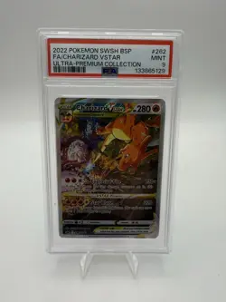 Pokemon TCG Charizard VSTAR SWSH262 Sword & Shield Promo Holo PSA 9 - Image 1