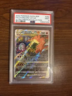Pokemon TCG Charizard VSTAR Sword & Shield SWSH262 Holo PSA 9 Mint Promo - Image 1
