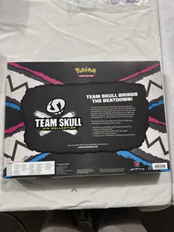 Pokemon TCG - Team Skull Pin Collection Box Sealed N744 - Image 3