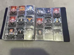 Bleach Anime Trading Card Game Binder of Loose Cards Autographs Halos Etc Bandai - Image 1