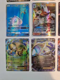 Pokemon EX/VMAX Card Bundle (9) - Rayquaza Lugia Lycanroc - PRXY Fan Display - Image 5