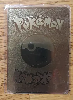 Charizard Burning Claws Dragonic Fire, Gold Foil Metal HP190 Pokemon Card - 4424 - Image 2