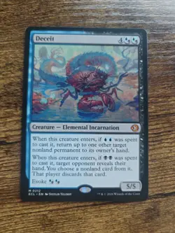 Deceit - NM- Lorwyn Eclipsed MTG Magic The Gathering English - Image 1