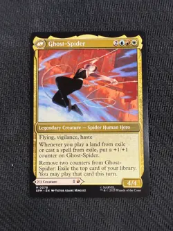 Gwen Stacy / Ghost-Spider SPM 0078 Mythic MTG Marvel's Spider-Man - Image 2