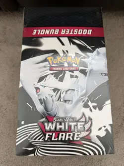Pokemon TCG White Flare Booster Bundle Display Case Brand New Sealed Fast Ship🚚 - Image 1