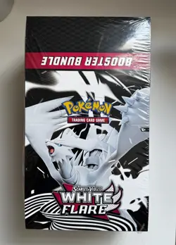 Pokemon TCG White Flare Booster Bundle Display Case NEW SEALED/English - Image 1