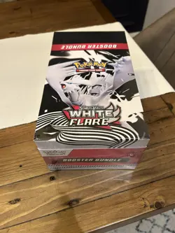 Pokemon TCG White Flare Booster Bundle Display Case Sealed 🔥 - Image 1