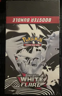 Pokemon TCG White Flare Booster Bundle Display Case Sealed 🔥 - Image 1