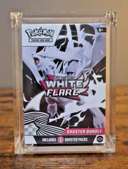 Pokemon TCG White Flare Booster Bundle in Protective Display Case Sealed New - Image 1