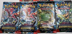 Lot Of 10 New Sealed Pokemon Booster Packs Obsidian(4) Phantasmal(2) Twilight(4) - Image 2