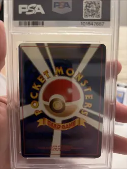 Pokemon TCG Rockets Moltres Holo Rare Japanese Gym No #146 PSA 8 - Image 2