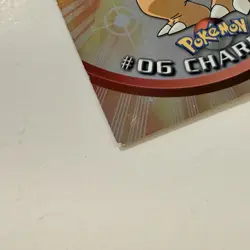 Charizard Foil #06 Topps TV Animation Black Logo Pokemon - Image 4