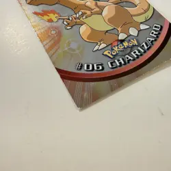 Charizard Foil #06 Topps TV Animation Black Logo Pokemon - Image 5