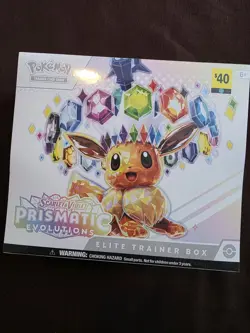 Pokemon TCG Scarlet & Violet Prismatic Evolutions ETB New Factory Sealed - Image 1