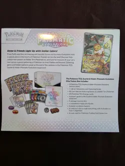 Pokemon TCG Scarlet & Violet Prismatic Evolutions ETB New Factory Sealed - Image 2