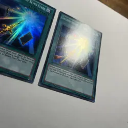 3x YUGIOH! Sacred Sword of Seven Stars LTGY-EN066 & MP14-en042 - VLP/LP - Image 4
