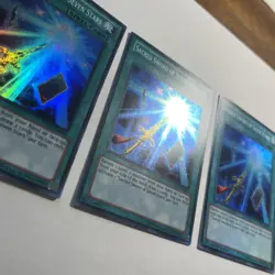 3x YUGIOH! Sacred Sword of Seven Stars LTGY-EN066 & MP14-en042 - VLP/LP - Image 5