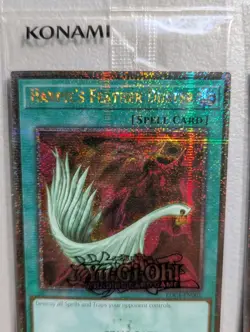 x2 Yu-Gi-Oh! Harpie's Feather Duster EDC1-EN001 Quarter Century Secret Rare - Image 2