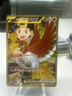 Ethan's Ho-Oh EX 239/182 Sv10: Destined Rivals Holo Gold Hyper Rare - Image 2