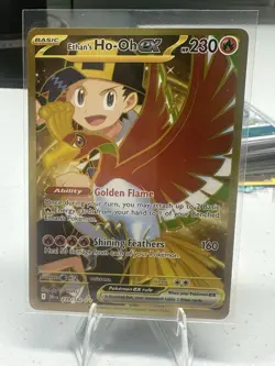 Ethan's Ho-Oh EX 239/182 Sv10: Destined Rivals Holo Gold Hyper Rare - Image 3
