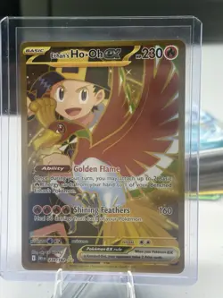Ethan's Ho-Oh EX 239/182 Sv10: Destined Rivals Holo Gold Hyper Rare - Image 4