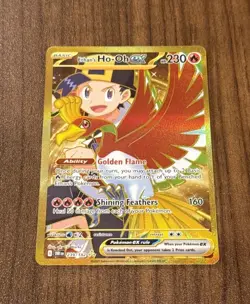 Ethan's Ho-Oh ex 239/182 Sv10: Destined Rivals Holo Gold Hyper Rare - Image 1