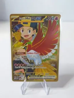 Ethan's Ho-Oh EX 239/182 Sv10: Destined Rivals Holo Gold Hyper Rare - Image 1