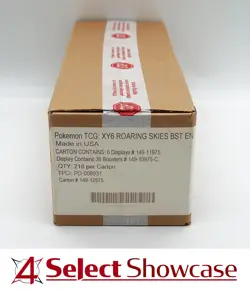 2015 POKEMON TCG XY ROARING SKIES 6-BOX BOOSTER CASE FACTORY SEALED - Image 2