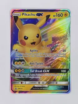 Pokemon TCG Pikachu GX - SM232 Sun & Moon Promo Ultra Rare - Image 1