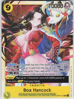 Boa Hancock - SR The Azure Sea's Seven OP14-112 LP-NM - Image 1