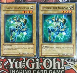 *** 2x Elemental Hero Sparkman 2x*** TLM-EN004 | YuGiOh! NM - Image 1