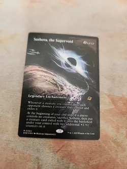 Sothera, The Supervoid Showcase Foil Edge Of Eternities MTG NM - Image 1