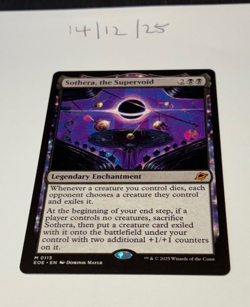 Magic the Gathering MTG Sothera, the Supervoid x1 Mythic Card NM/M Eternities - Image 1