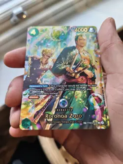 One Piece TCG SP PRB02-006 Roronoa Zoro OP14 Special Print Card Game ENGLISH NM - Image 2
