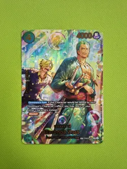 One Piece TCG SP PRB02-006 Roronoa Zoro OP14 Special Print Card Game CCG ENGLISH - Image 1