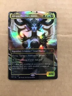 Atraxa Praetors' Voice Borderless Style Card for EDH and Playtest - Image 3