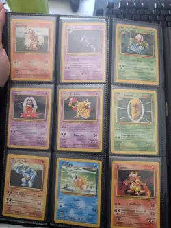 100% Complete Base Set Unlimited Master Set (Damaged) Pokemon Cards - Image 4