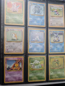 100% Complete Base Set Unlimited Master Set (Damaged) Pokemon Cards - Image 5