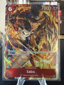 Sabo (Illustration Box Vol.5) OP05-007 One Piece Promotion Cards Foil - Image 1
