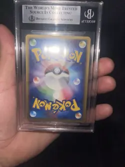 SWIRLUmbreon 072/088 Holo Split Earth Japanese Pokemon Card 2002 Bgs 7.5 - Image 3