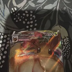 Pokemon Eevee VMAX SWSH087: Sword & Shield Promo Card Holo Full Art - Image 2