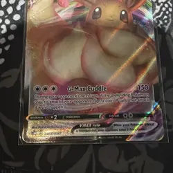 Pokemon Eevee VMAX SWSH087: Sword & Shield Promo Card Holo Full Art - Image 3