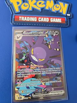 Pokemon TCG Team Rockets Crobat EX Sir 234/182 Destined Rivals NM Card - Image 1